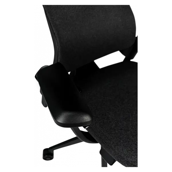 Офісне ергономічне крісло GT Racer B-6314 Fabric Black/Black - фото 7