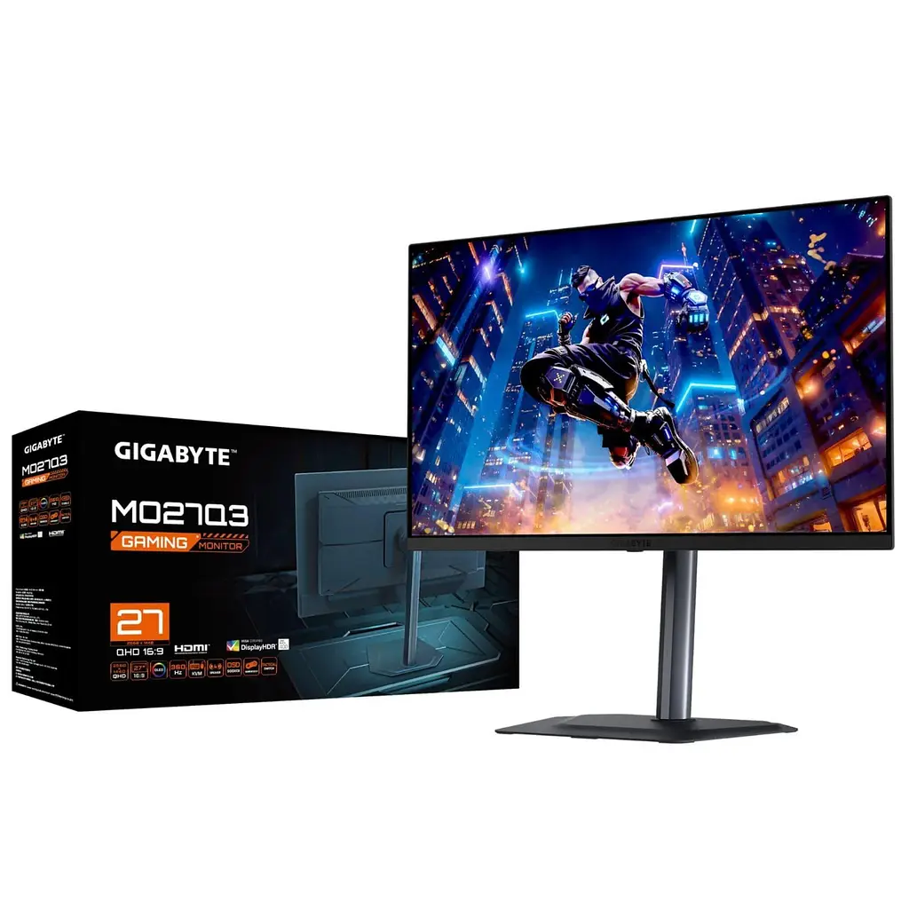Монітор Gigabyte 27" MO27Q3 Gaming Monitor QD-OLED QHD OLED 360Hz (MO27Q3 Gaming Monitor) - фото 7