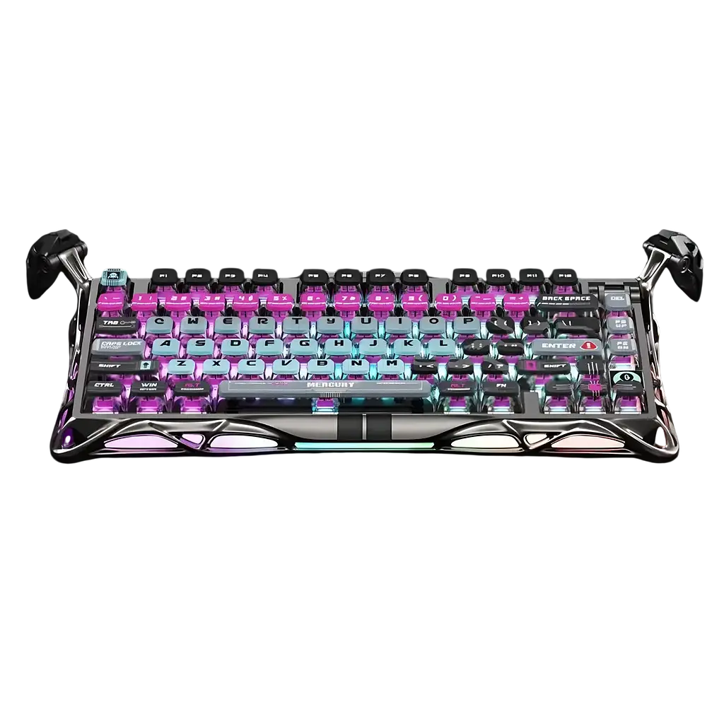 Клавіатура GravaStar Mercury V75 Pro Cyberpunk - фото 2