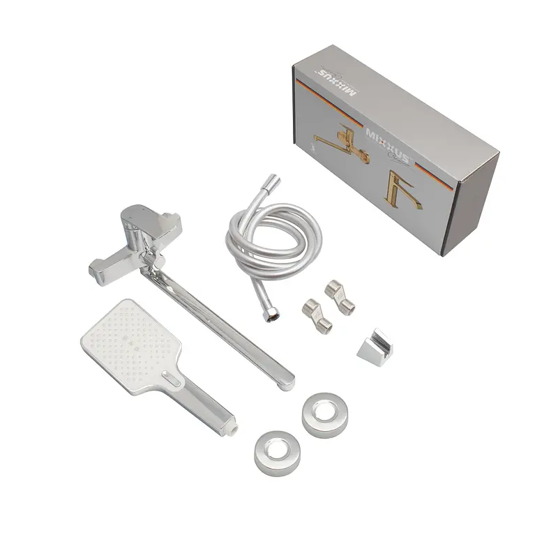 Смеситель для ванны Mixxus Premium Lazar 006 (Euro) MI8270, Хром - фото 3