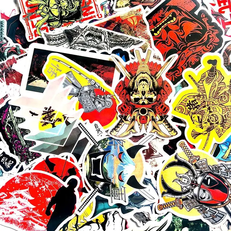Стикерпак GeekLand Japanese Stuff 65 штук - фото 4