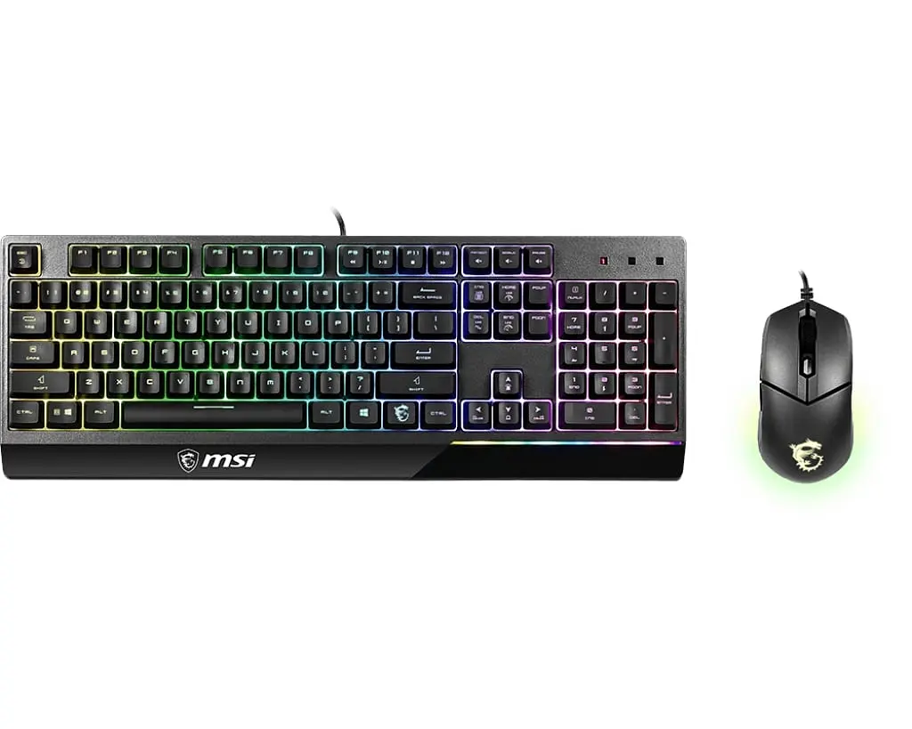 Комплект клавиатура и мышка MSI Vigor GK-30 COMBO UA USB Black - фото 6
