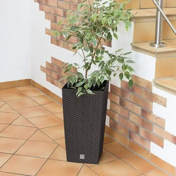 Горщик для рослин Prosperplast Rato Square 8/16.3 л коричневий (DRTS225-440U) - фото 3