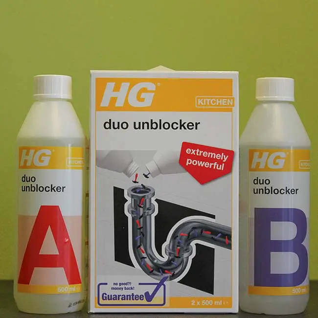 Засіб для усунення засмічень у трубах HG подвійної дії 2х500 мл (343100106) - фото 2
