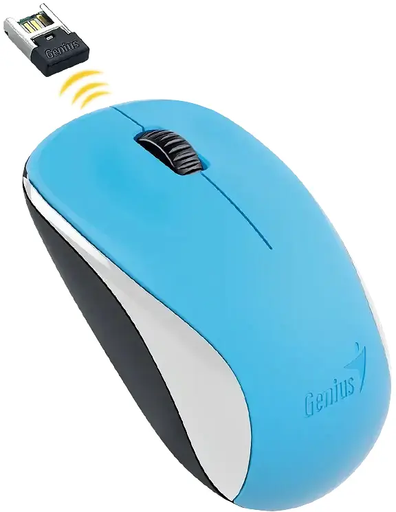 Компьютерная мышь Genius NX-7000 WL синий teh0013987 - фото 4