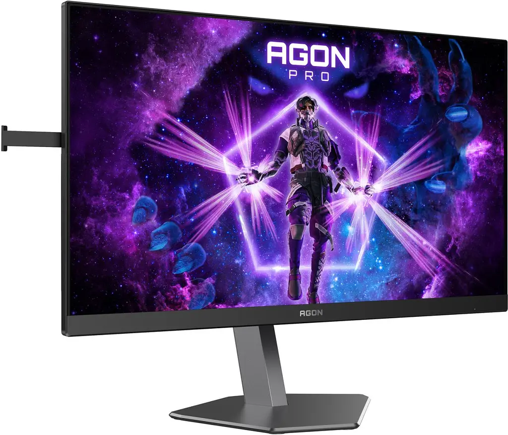 Монитор TFT 24.5" AOC AG256FS, Fast IPS, 390Гц, 2xHDMI, DP, USB-hub, HAS, Pivot, черный (AG256FS) - фото 8