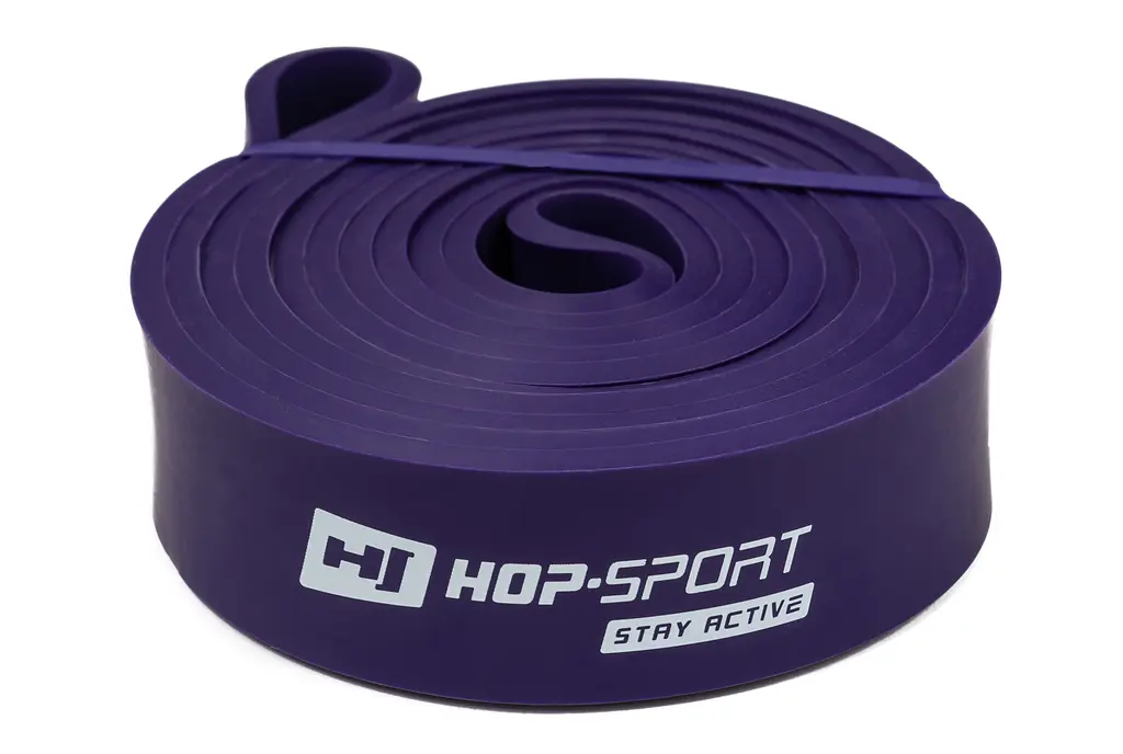 Резинка для фітнесу Hop-Sport 16-39кг HS-L032RR фіолетова - фото 7