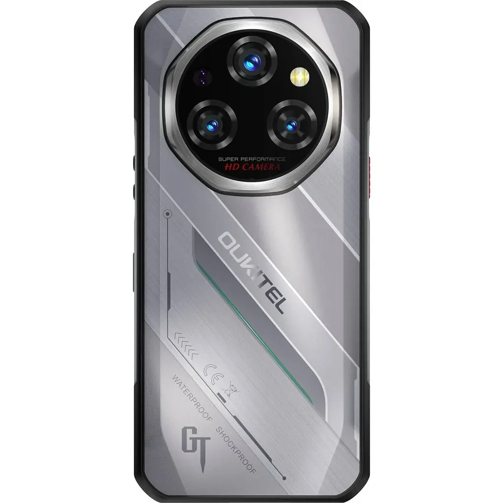 Смартфон Oukitel WP62 8/256GB Silver [171286] - фото 6