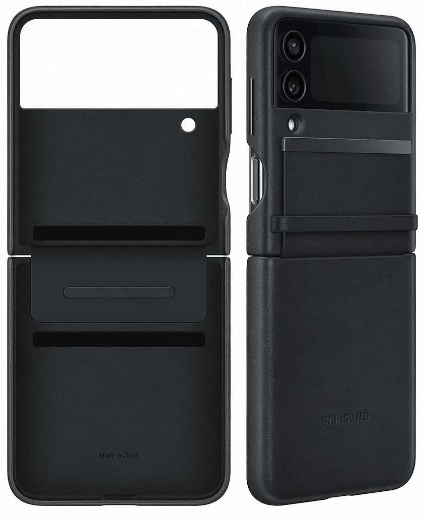 Оригінальний шкіряний чохол Leather Cover Samsung Galaxy Z Flip4 Black (EF-VF721LBEGUA)