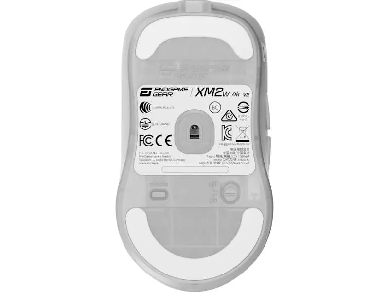 Миша Endgame Geаr XM2w 4K v2 White Transparent (PGW-EG-MOU-082) - фото 8