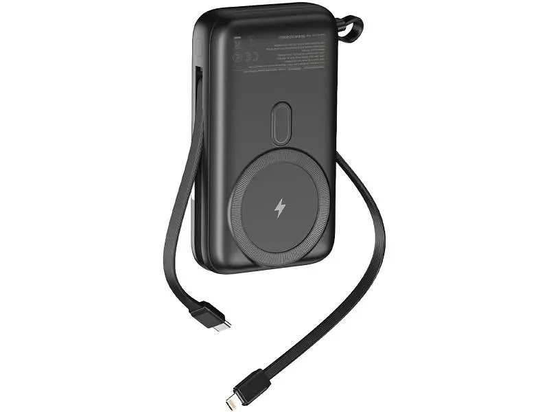Зовнішній акумулятор (Power Bank) Sigma mobile X-power SI20A8QL-MAG 20000mAh 22,5W Black - фото 5