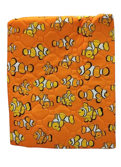 Багаторазова пелюшка для дітей Fish без антиковзаючого шару, 100х120 см - фото 3