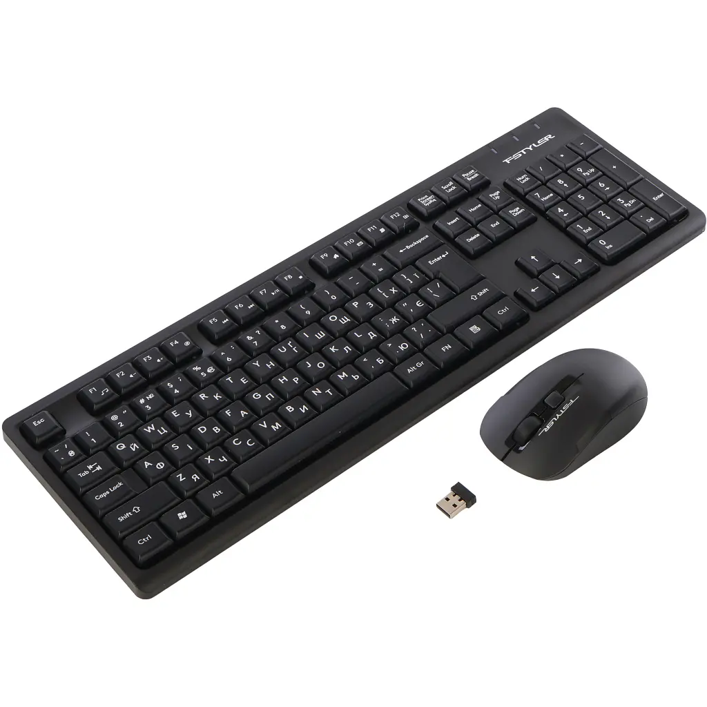 Комплект A4Tech FG1200S Wireless UA Black (4711421003193) - фото 2