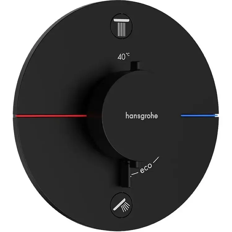 Термостат для душу Hansgrohe ShowerSelect Comfort S matt black 15554670