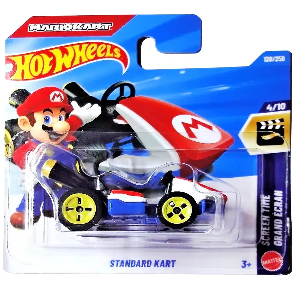Базова машинка Hot Wheels Screen Time Grand Ecran Standard Kart різнобарвна (5785) JJJ83-N521