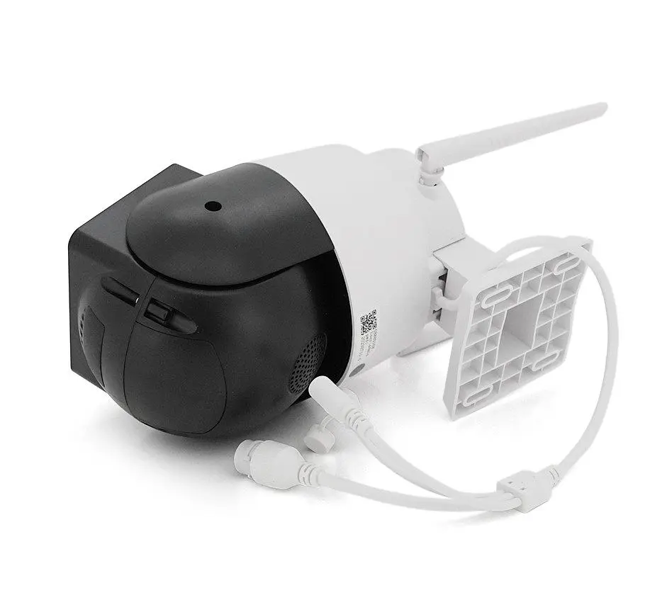 Видеокамера Wi-Fi уличная с сиреной 5mpx YOSO YOIPC43D5MP50 PTZ 2.8mm V380 - фото 2