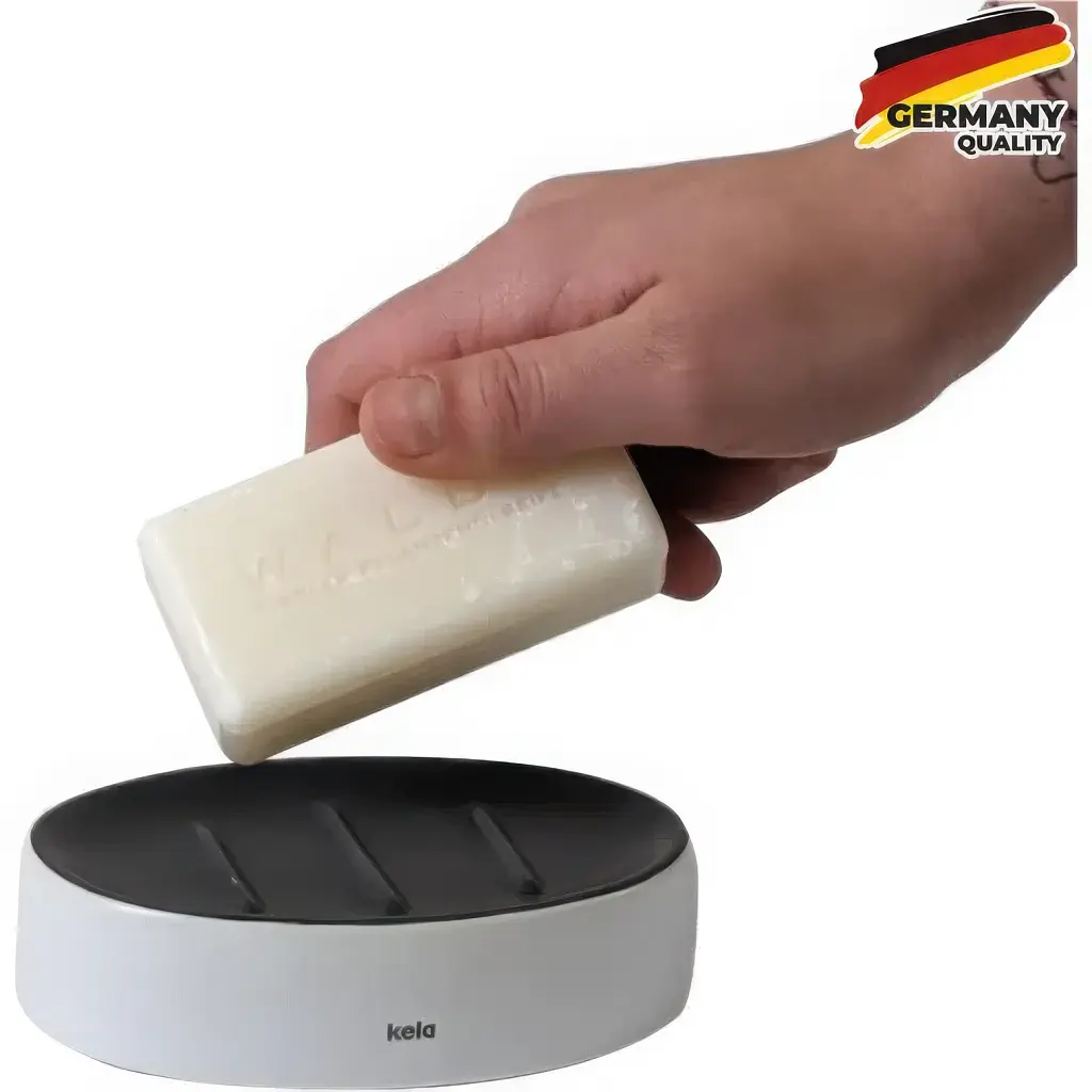 Мильниця Kela Matsi 12.5х8.5х3 см біла (23705) - фото 2