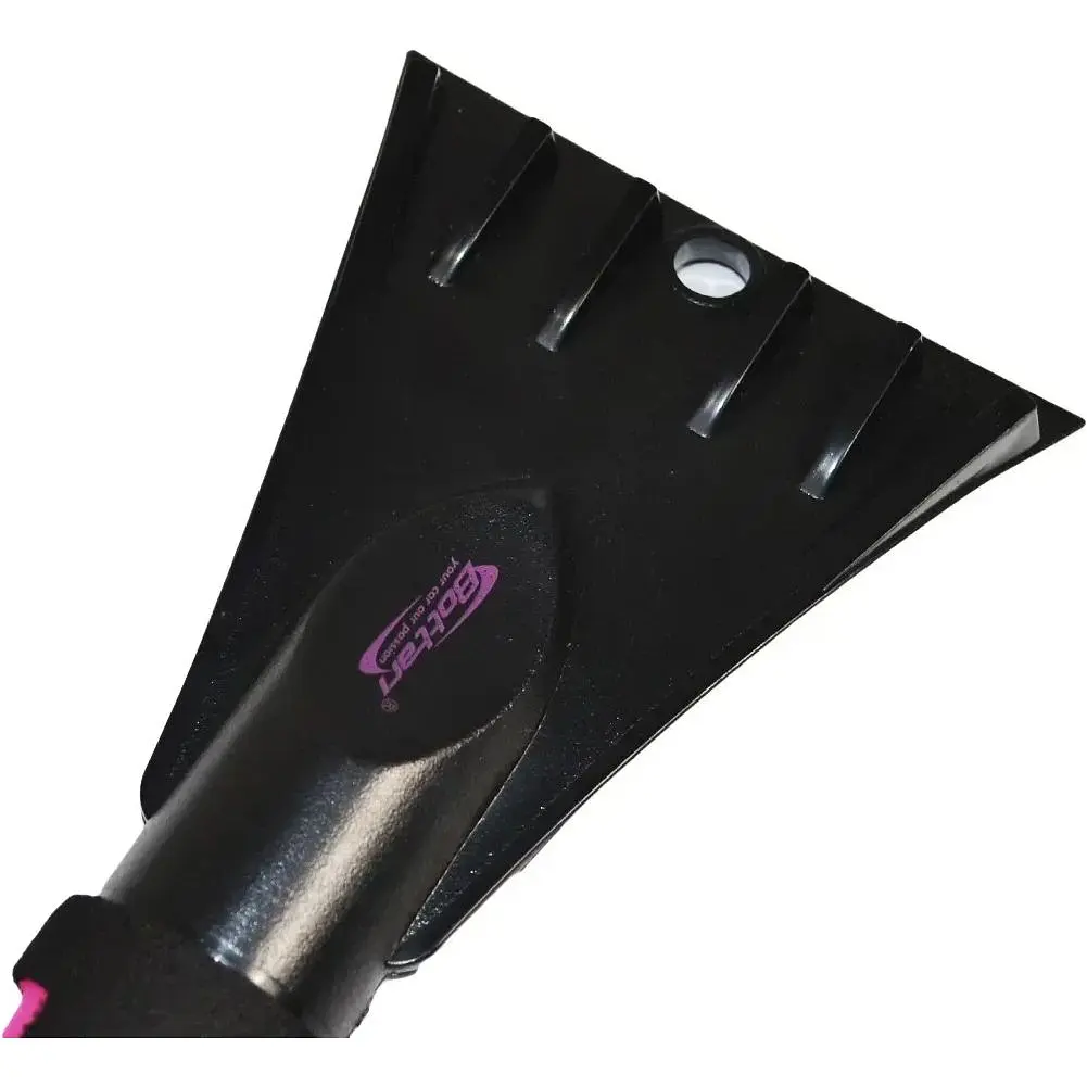 Щітка зі скребком телескопічна Bottari Extension-100 77.5-100 см Pink - фото 4