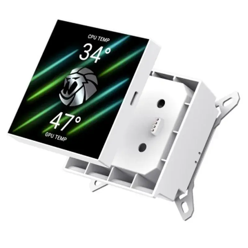 Система рідинного охолодження Gamemax GLACIER 360 LCD WH - фото 9