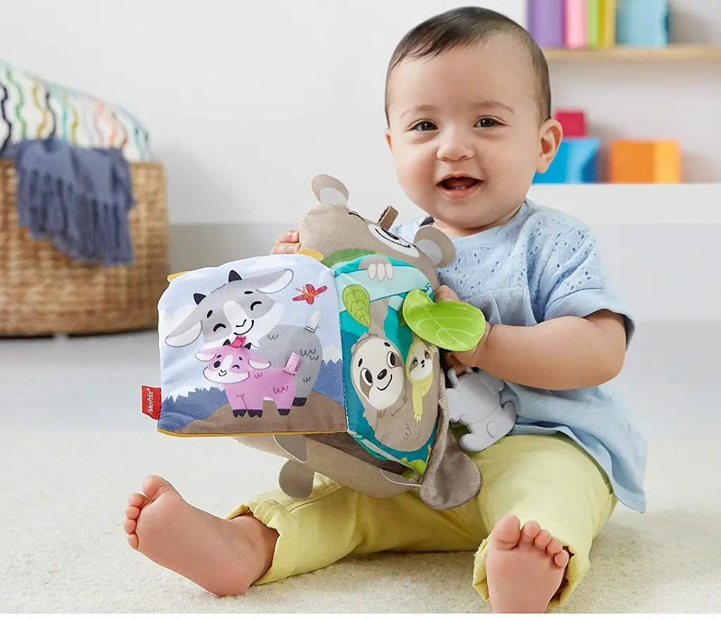 М'яка книжечка Fisher-Price Лісові друзі (GJD37) - фото 6