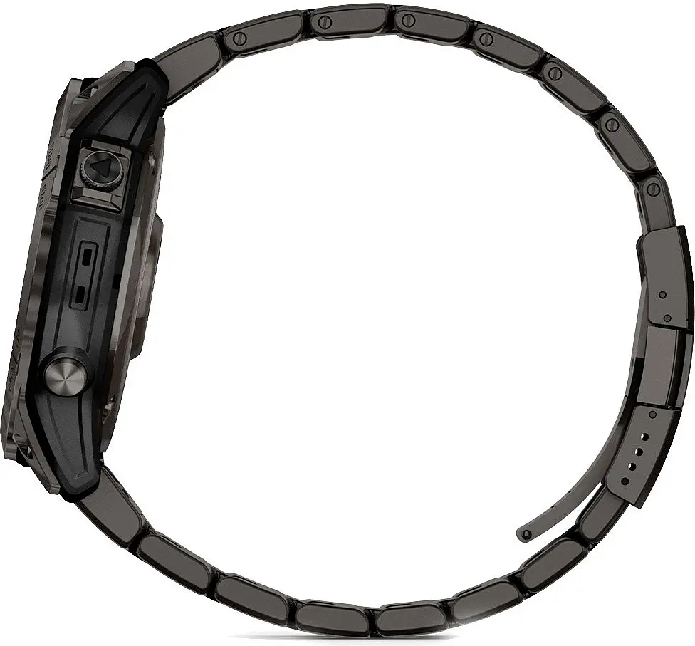 Смарт-часы Garmin Fenix 7X Sapphire Solar C. Grey DLC Titanium w. Carbon Grey DLC Vented T. Band (010-02541-27) - фото 5