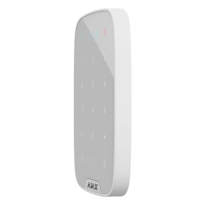 Бездротова сенсорна клавіатура Ajax KeyPad Білий (8706.12.WH1/38249.12.WH1)