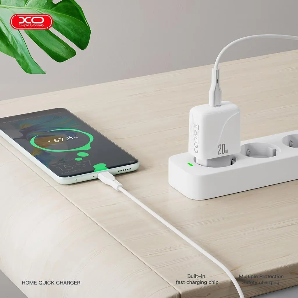 Зарядний пристрій XO USB-C PD20W (XO-QC41) - фото 2