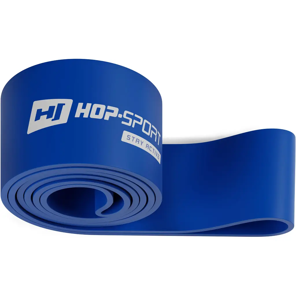 Резинка для фитнеса Hop-Sport 28-80 кг HS-L064RR синяя - фото 3