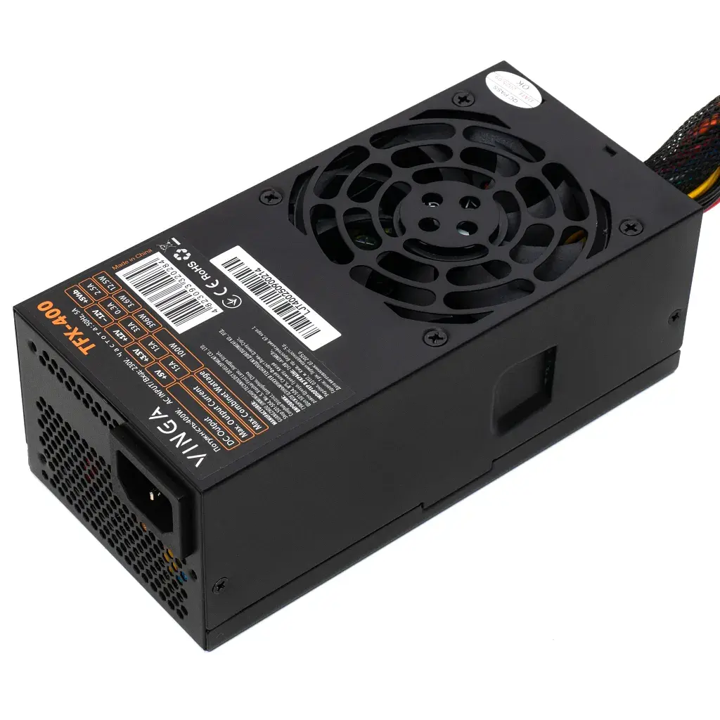 Блок живлення Vinga 400W ОЕМ (TFX-400) - фото 6