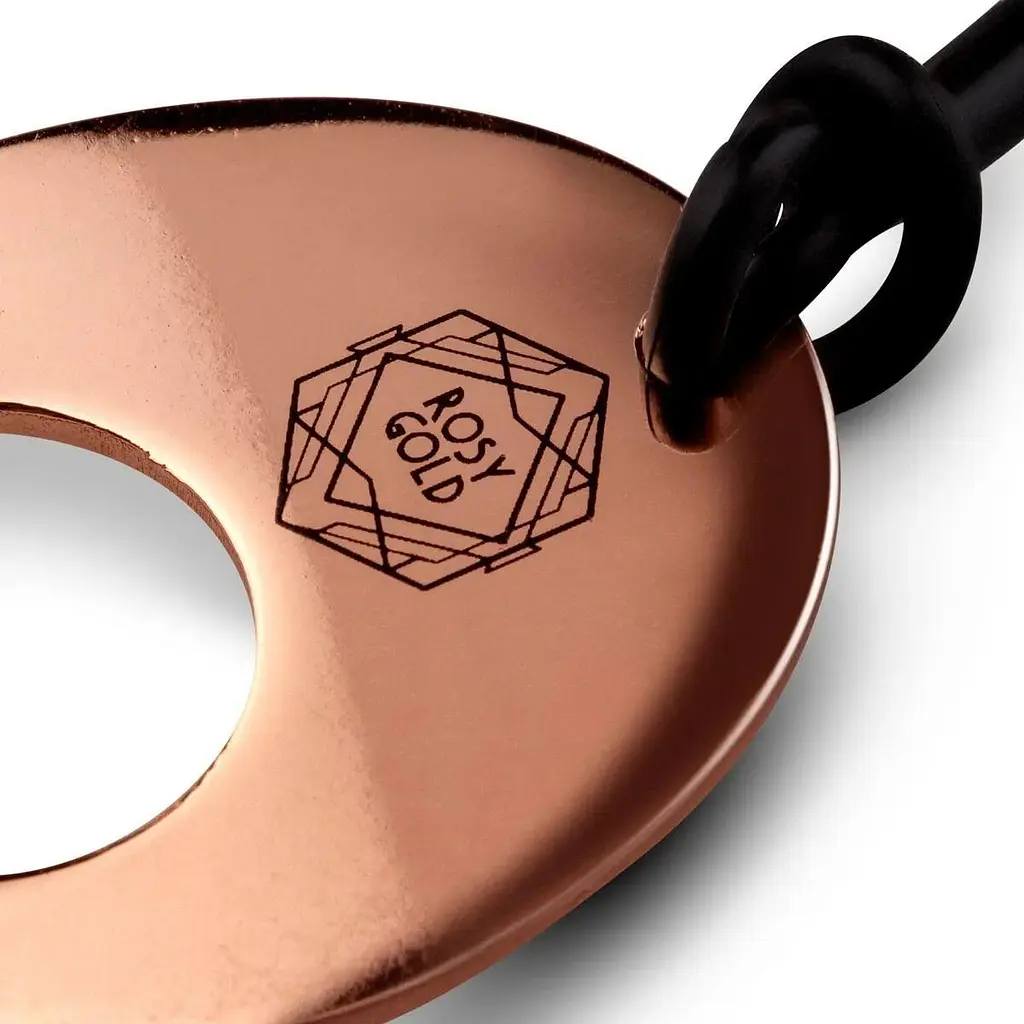 Металеві вагінальні кульки Rosy Gold Nouveau Kegel Balls для просунутого тренування м'язів тазового дна 376 г 2.8 см  - фото 3