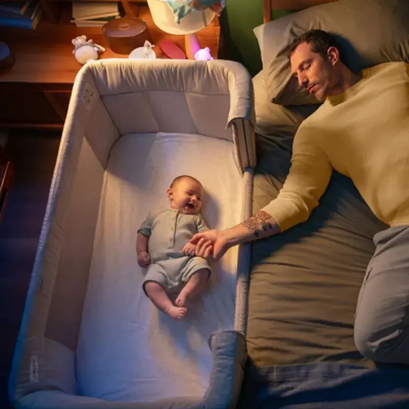 Ліжечко Chicco Next2Me Forever 3 в 1 бежевий (79650.10) - фото 9