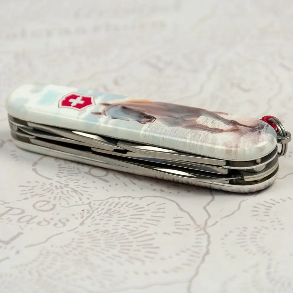 Складаний ніж Victorinox CLIMBER ZODIAC Білий кінь 1.3703.7.Z5270pk - фото 6