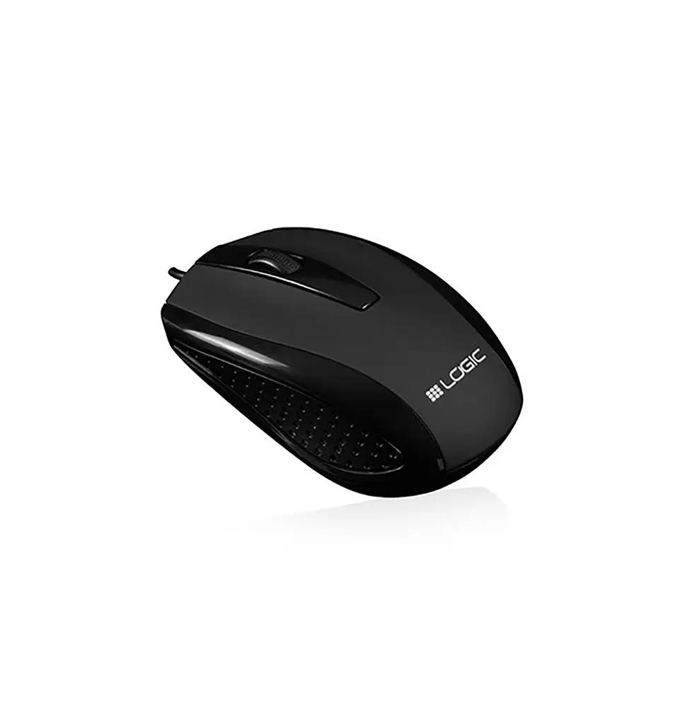 Мишка LogicConcept LM-31 бездротова 1200dpi 3 кнопки USB чорна - фото 2