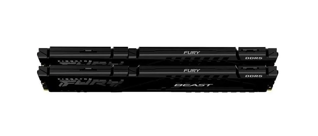 Оперативна пам'ять Kingston FURY 32 GB (2x16GB) DDR5 6400 MHz Beast Black (KF564C32BBK2-32) - фото 2