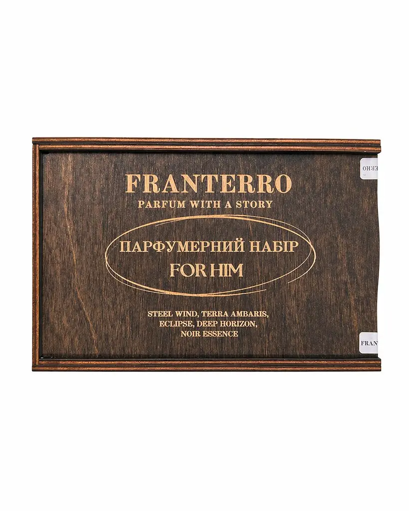 Парфумований набір для нього Franterro, 5 шт. по 5 мл (FRN-1033) - фото 2