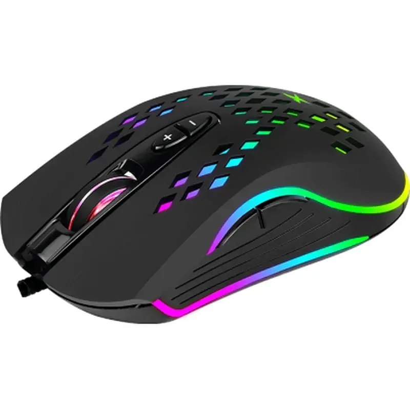 Мишка Xtrike ME GM-222 RGB USB Black (GM-222) - фото 4