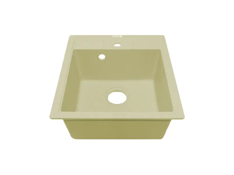 Кухонна мийка Adamant Brick 460x515x200 Бежевий ivory 000000468 - фото 2