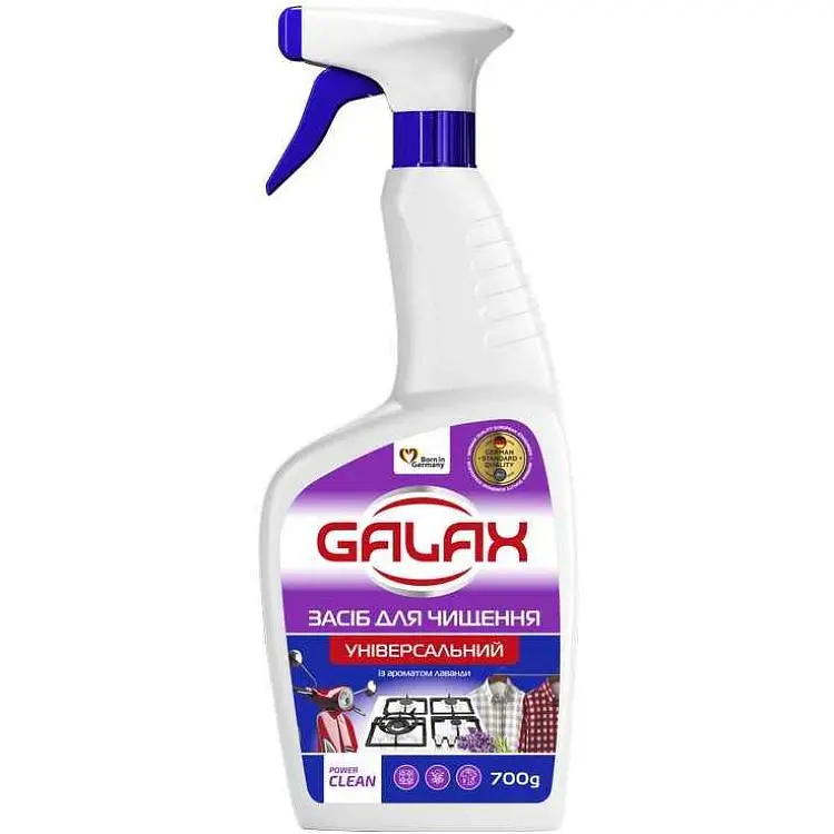 Універсальний миючий засіб GALAX 700мл das POWER-CLEAN Лаванда
