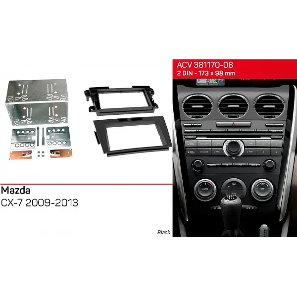 Переходная рамка Mazda CX-7 ACV 381170-08 - фото 4