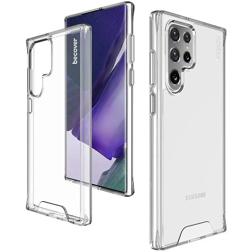 Чохол-накладка BeCover Space Case для Samsung Galaxy S22 Ultra 5G SM-S908 Transparancy (708256) - фото 2