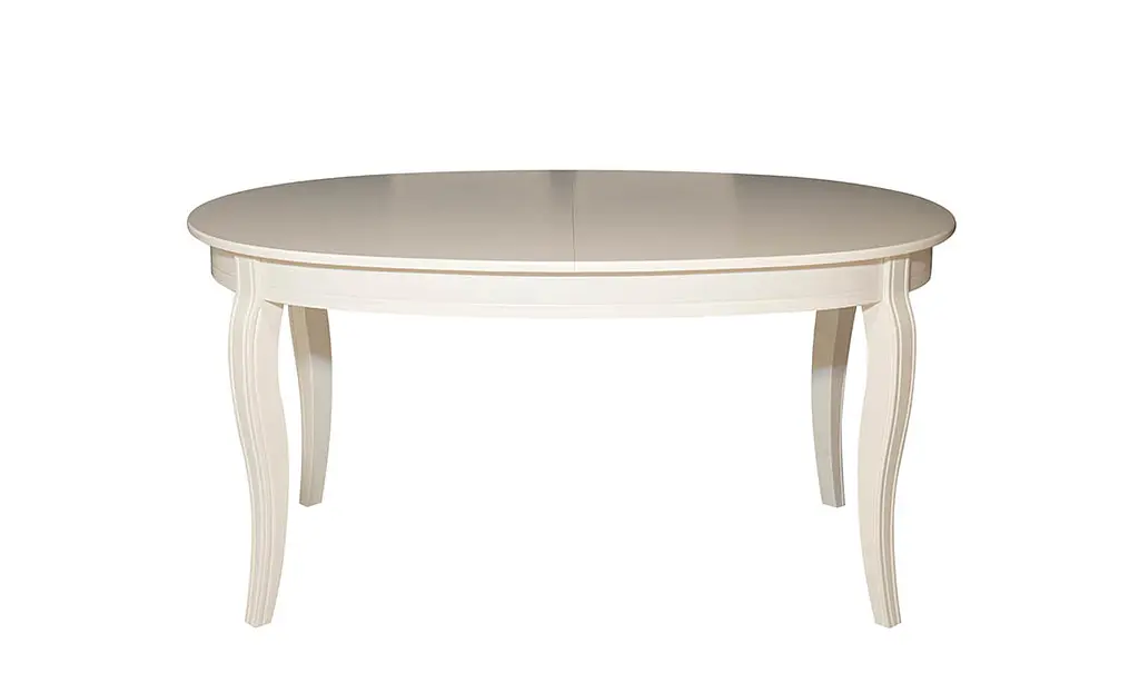 Стол обеденный Prestol Хлоя раскладной 153/191x102x75 см айвори - фото 3