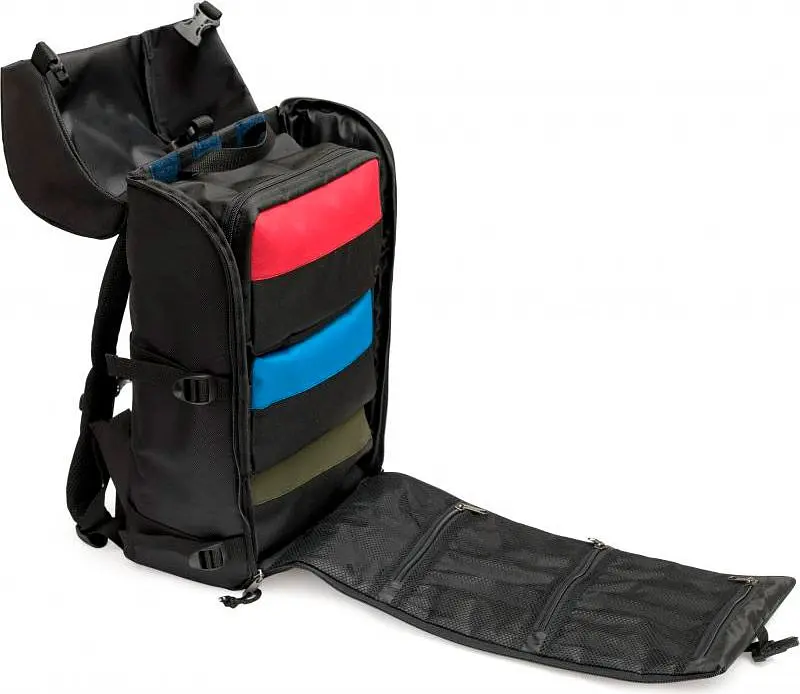 Рюкзак туристичний Vinga Travel Medical Backpack Oxford 1680D + 3 bags Black (VTMBPB3B) [87975] - фото 7