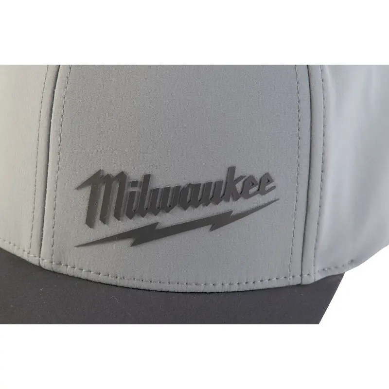 Бейсболка MILWAUKEE, BCS GR SM, сіра, розмір S/M - фото 5