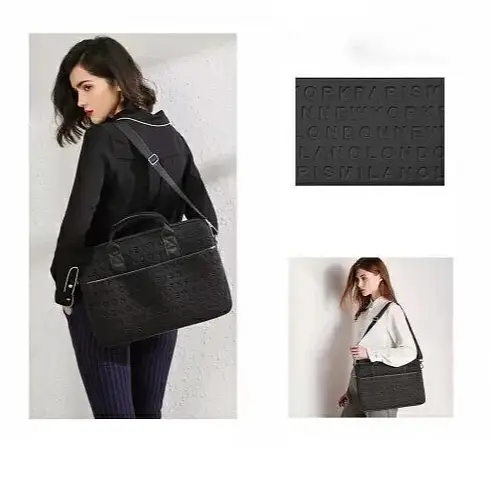 Сумка для ноутбука WiWU Cosmo Slim Case for MacBook 13,3'' / 14'' Black (6973218930954) [59204] - фото 2