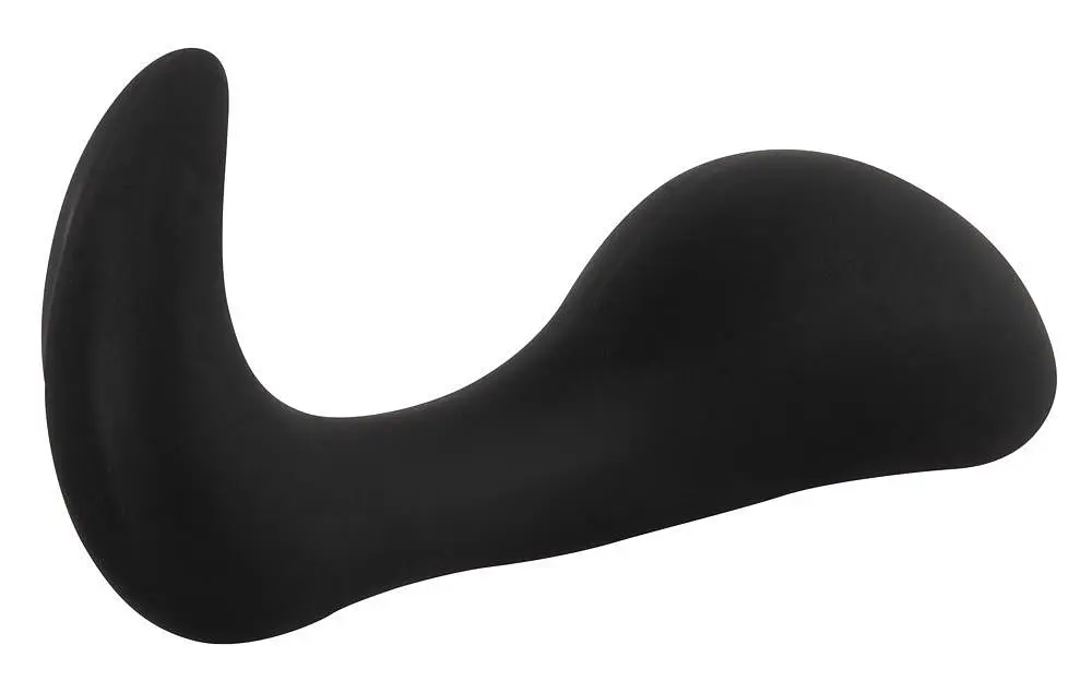 Анальна пробка Black Velvets 10.5 см (чорний) - фото 2