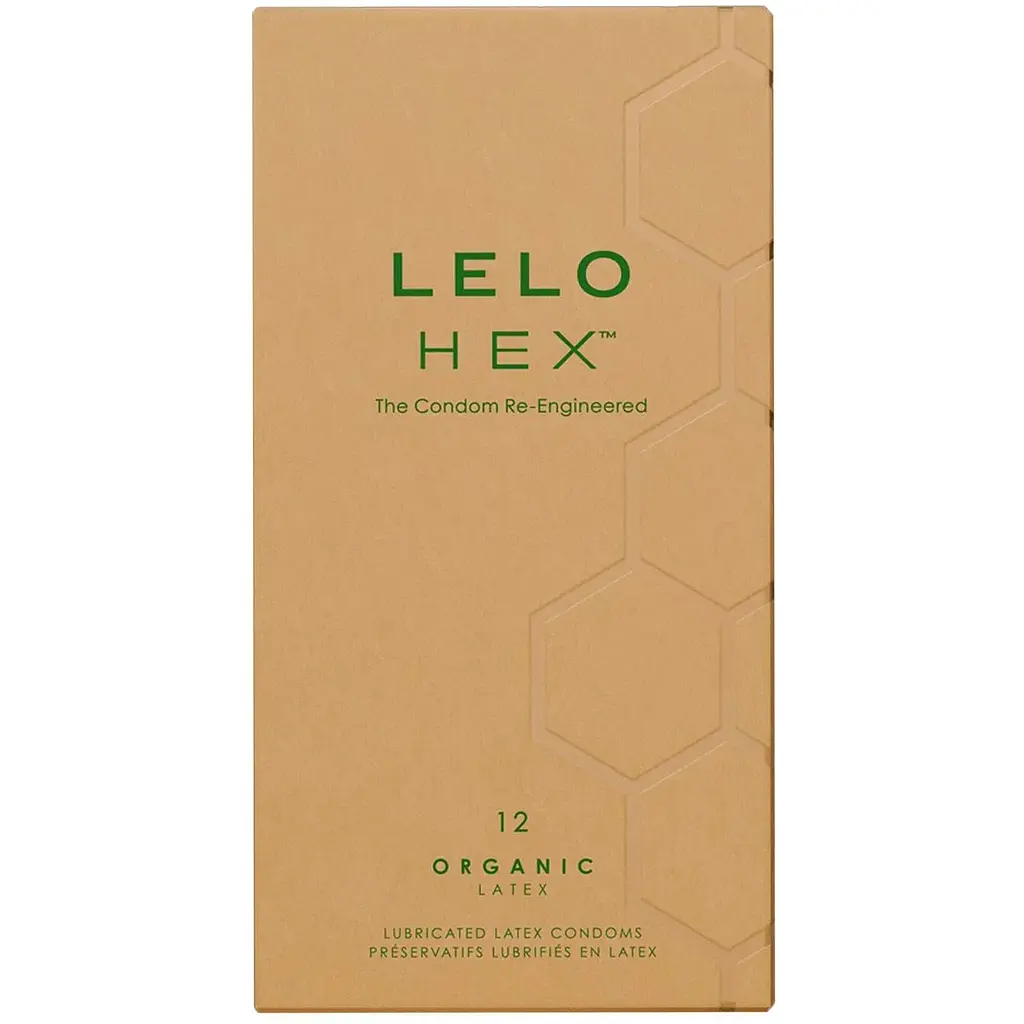 Презервативы Lelo HEX Condoms Organic 12 Pack - фото 2