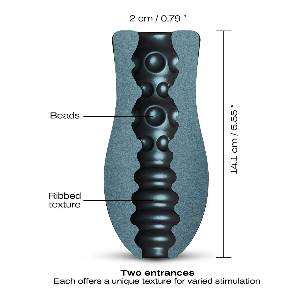 Мастурбатор Dorcel Sili-Cup Dual Sensation - фото 5
