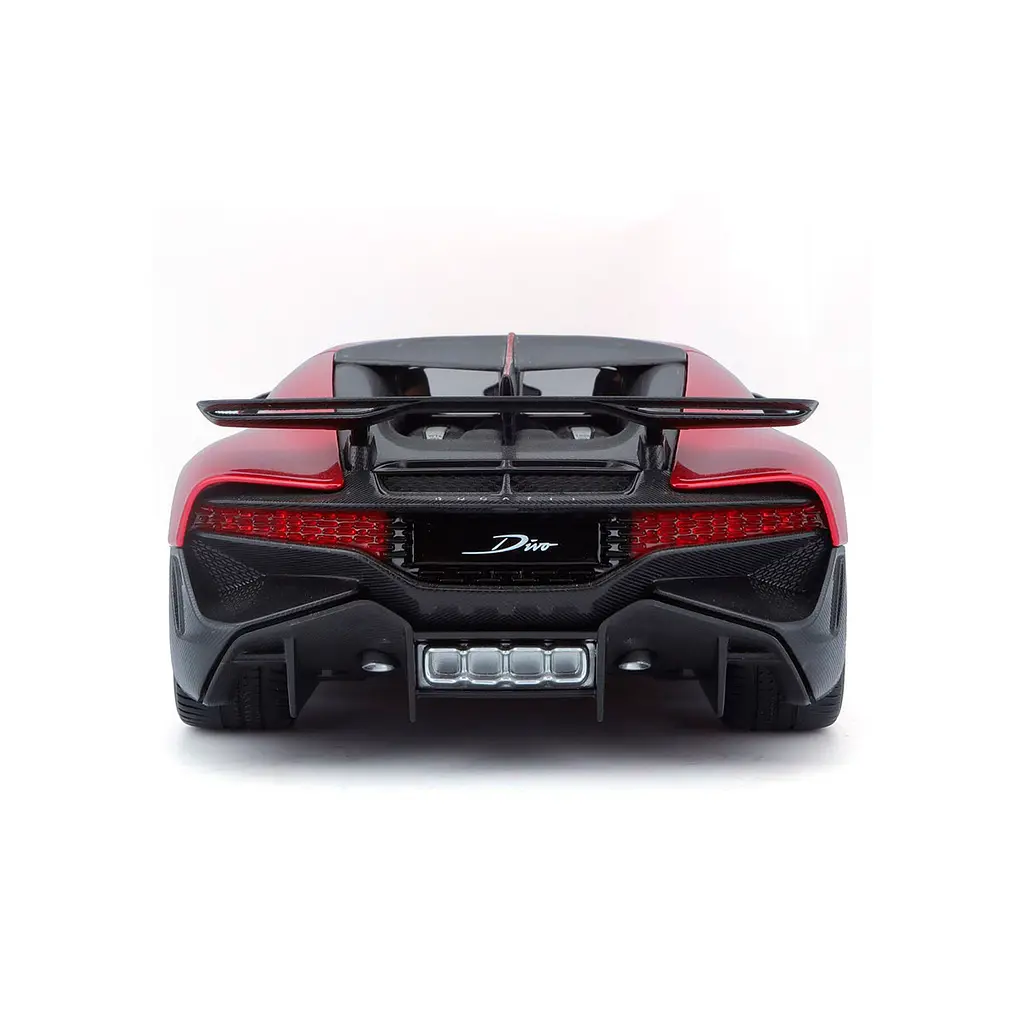 Автомодель Bburago Bugatti Divo червона (18-11045R) - фото 5