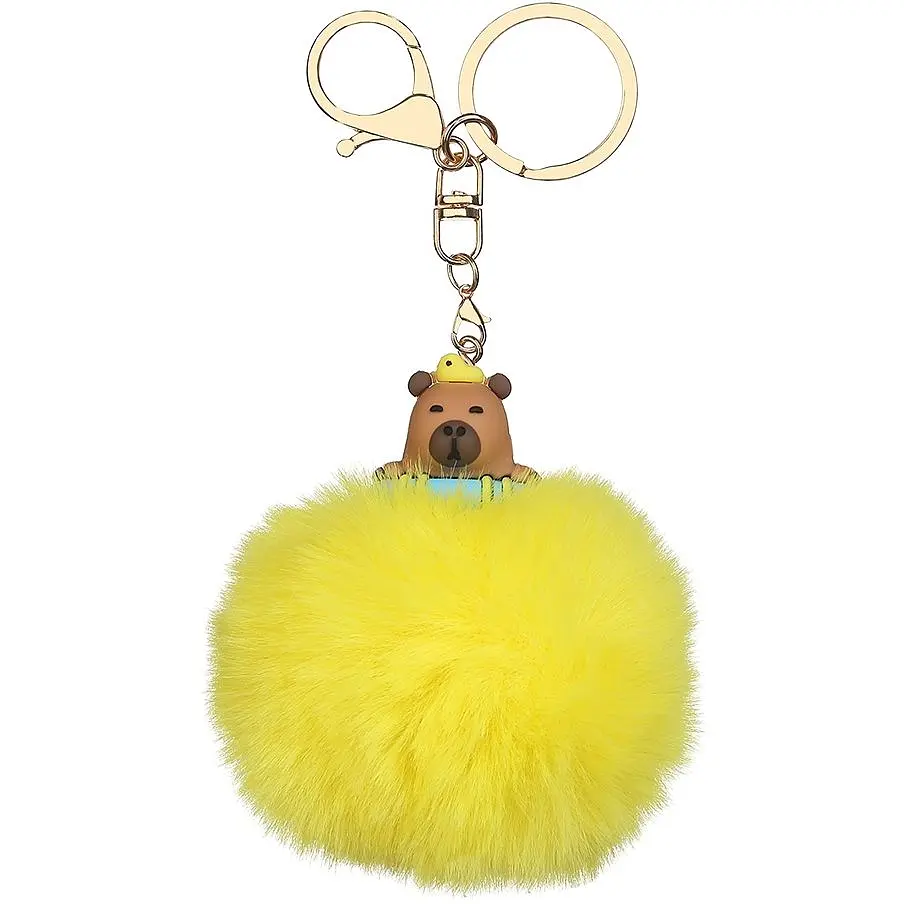 Брелок ZiBi PomPom Capybara хутро (ZB.706702) - фото 3