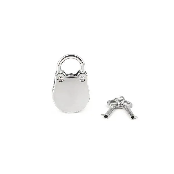 Замочок Liebe Seele Frog Shape Padlock Silver, 2 шт